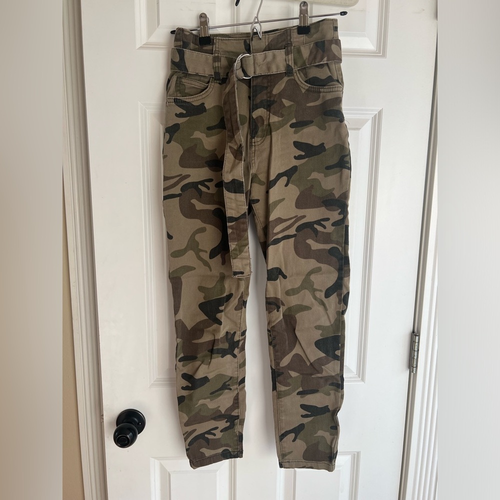 Bershka Camo Pants